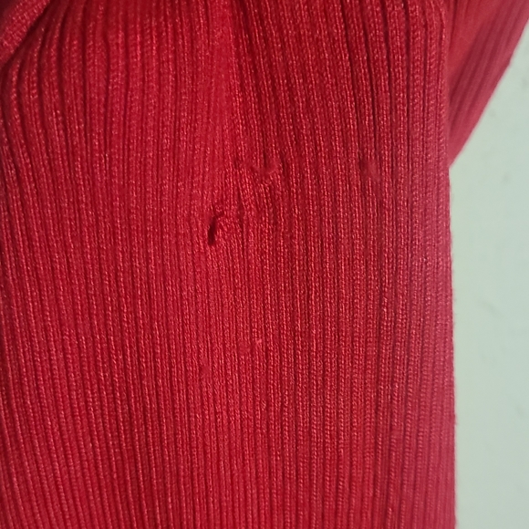 Derek❤️Heart red sweater dress - Picture 4 of 4